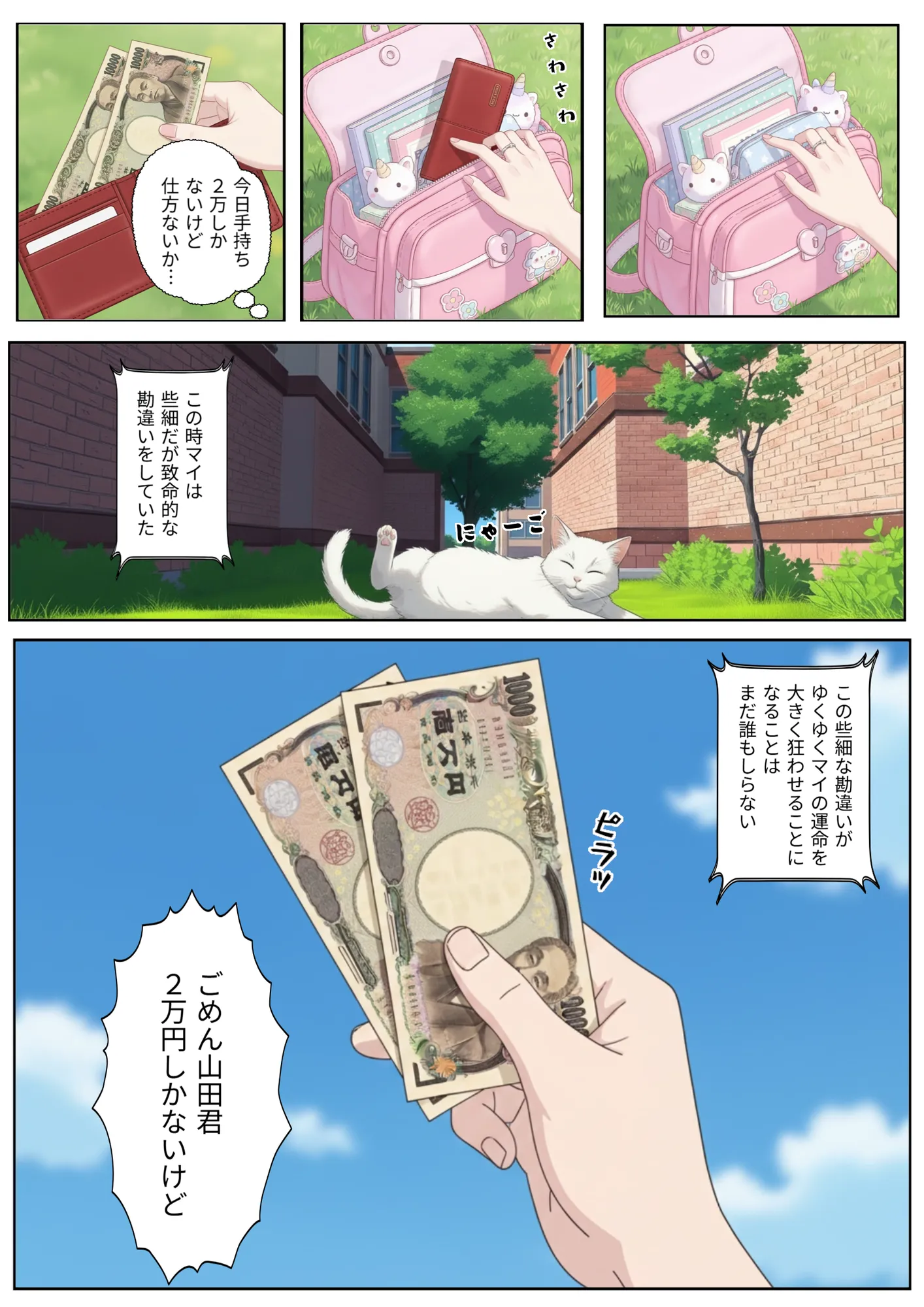 憧れの巨乳クラスメイトを成り行きで我がモノにした或る男の行幸 仔猫を助けただけなのに - 7ページ