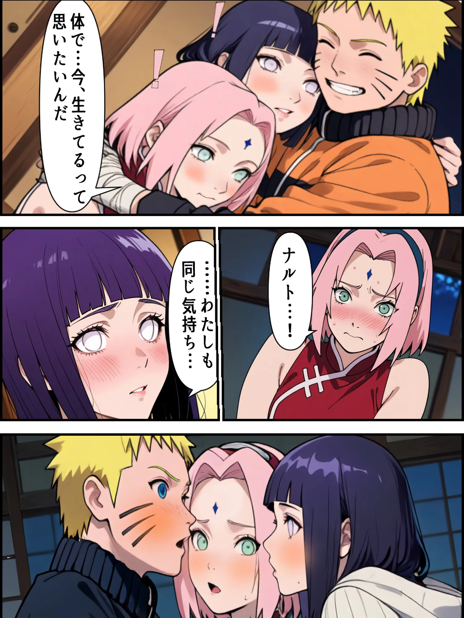 欲望むき出し乱交トライアングル - 9ページ