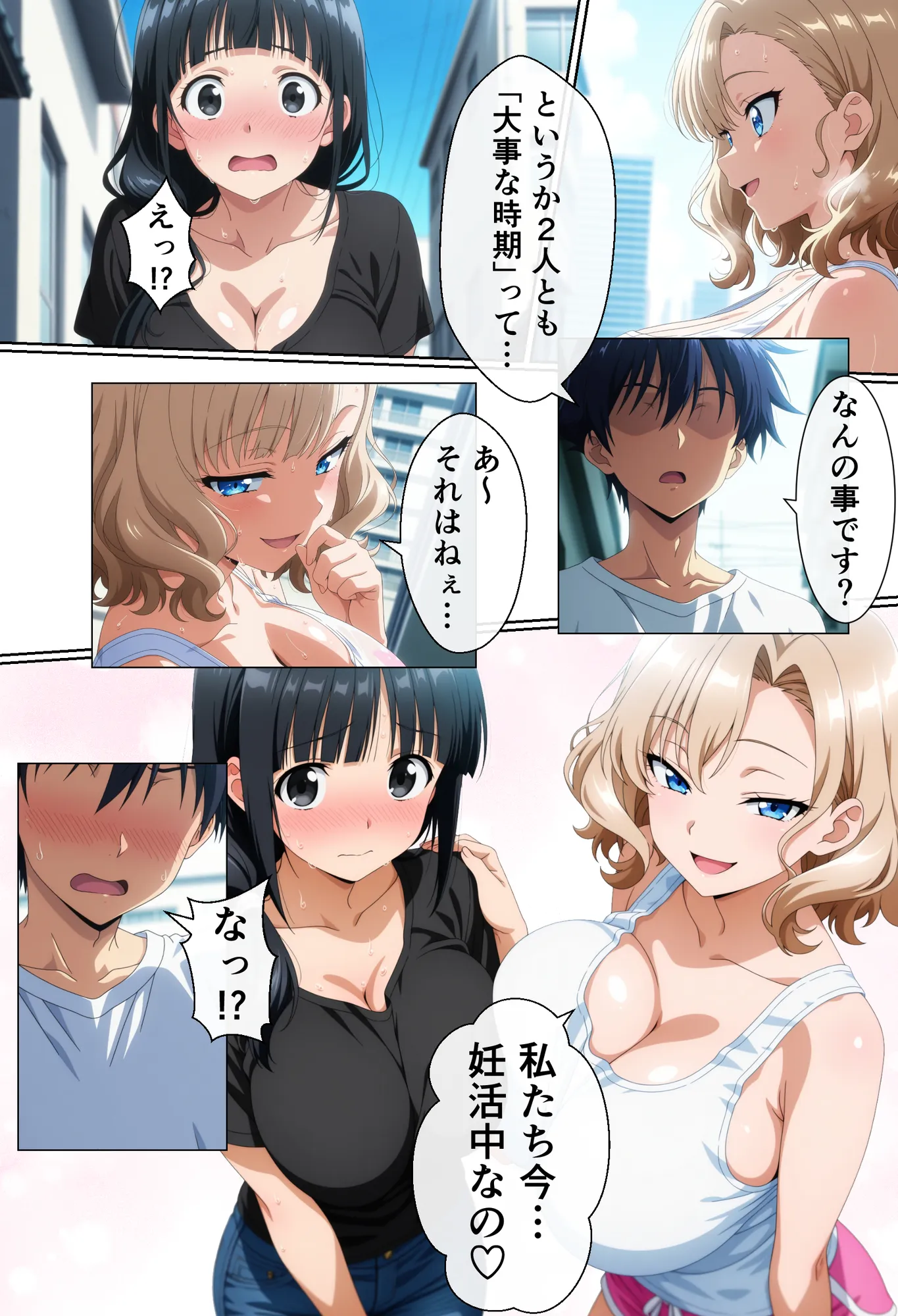 隣に住んでいる爆乳人妻のヤり声が毎晩聞こえて辛い - 3ページ