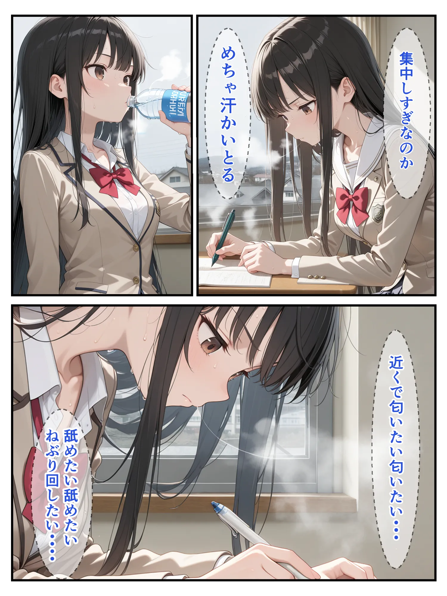 高嶺の汗を堪能するだけのつもりがなんやかんや中出しまでいった話 - 6ページ