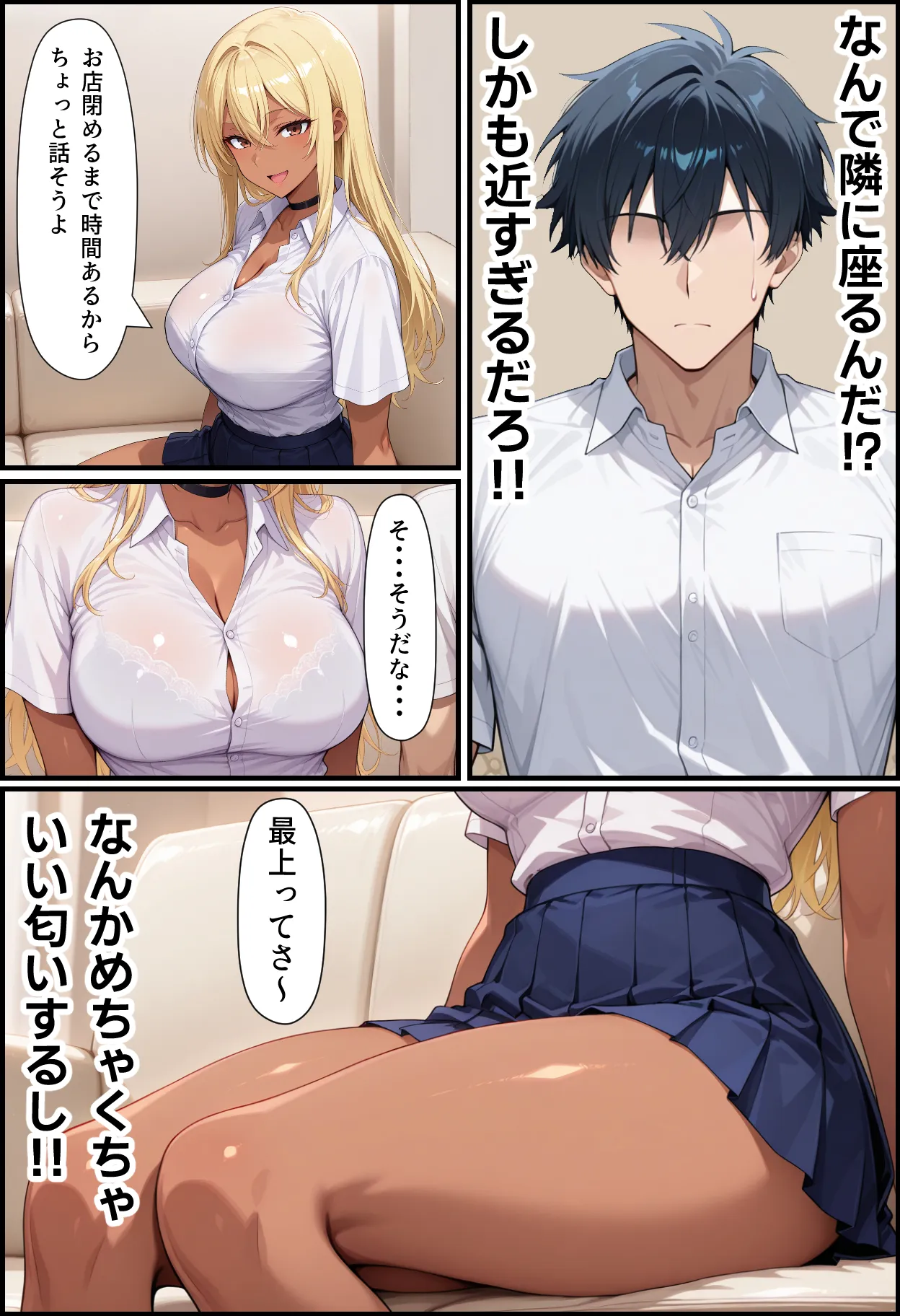 毎日通っている弁当屋の娘が同じクラスの黒ギャルだった話 - 24ページ