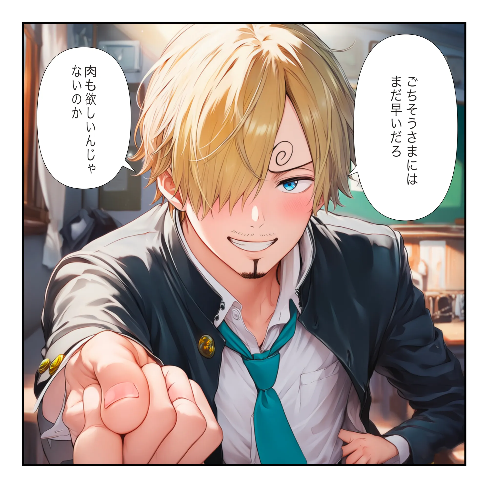 【ワンピ学園ハーレム】美女とサンジの制服えっち（ナミ・ボニー・ビビ） - 22ページ