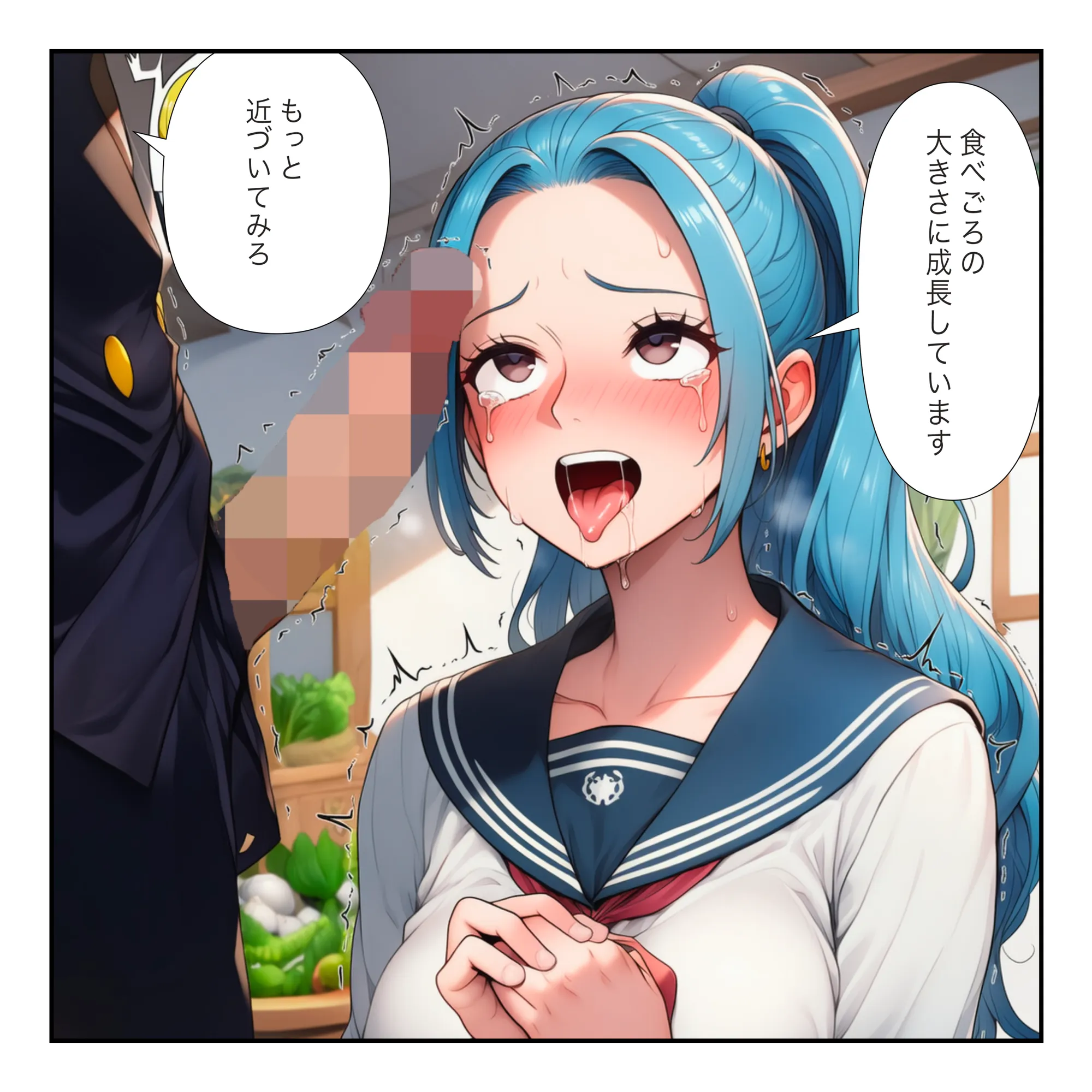 【ワンピ学園ハーレム】美女とサンジの制服えっち（ナミ・ボニー・ビビ） - 24ページ