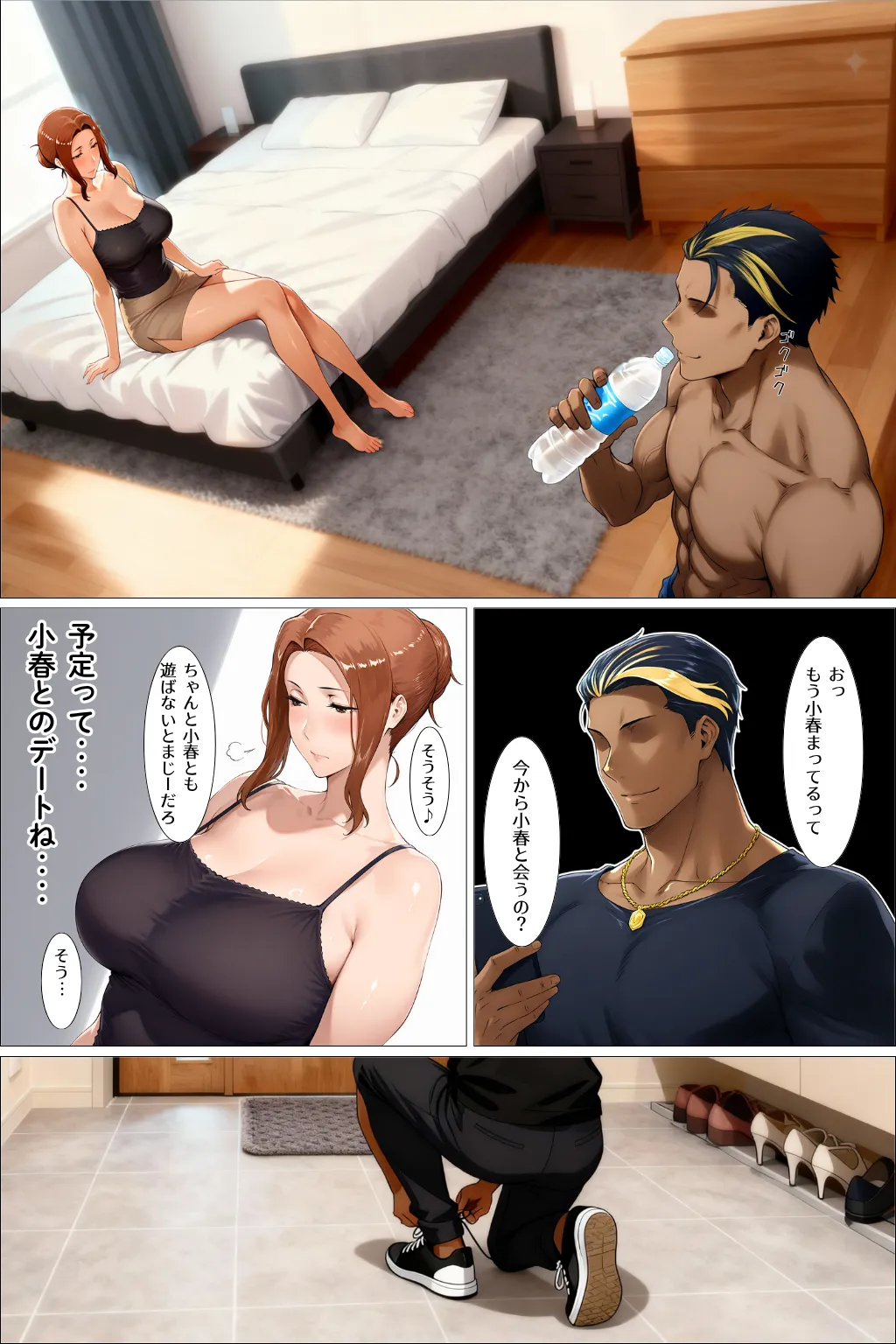 橘家の母娘丼 小春のチャラ彼巨チンにハマる話 京香編 - 25ページ