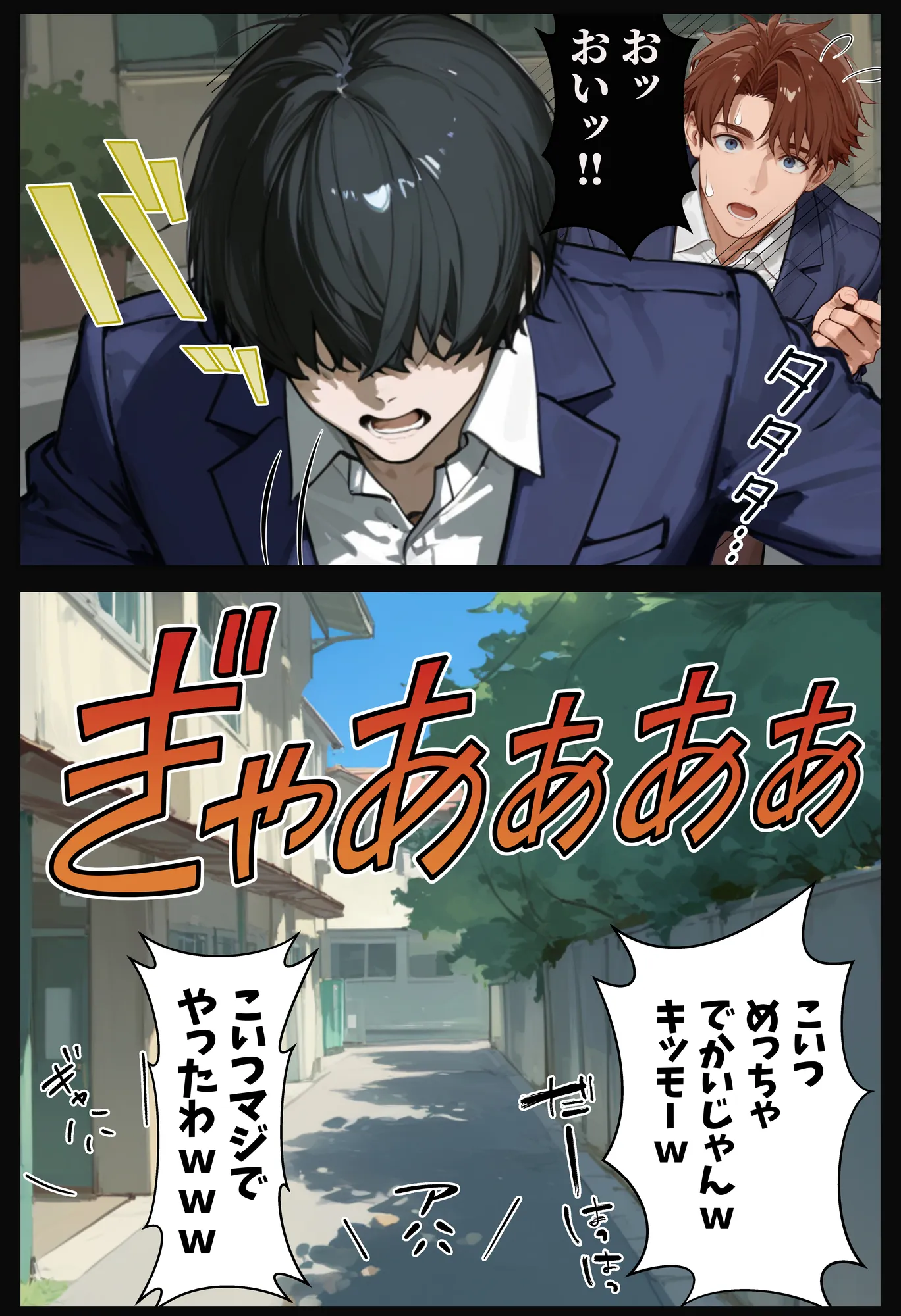 夫が学生時代いじめていたデカチン男にNTRされた結果w 旦那完全上位互換神ちんぽに上書きされた件 - 27ページ