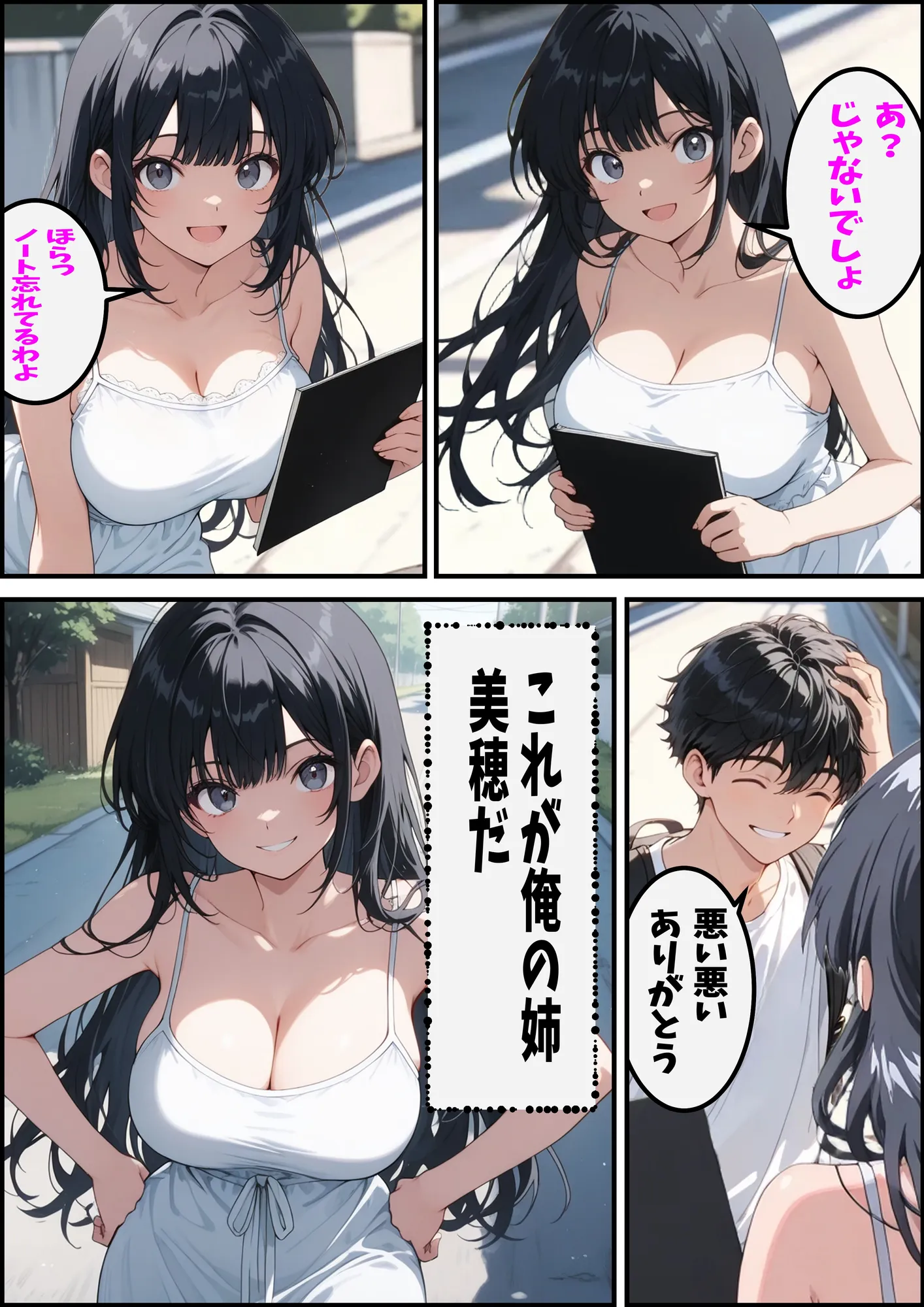 大好きな姉がチャラ男♂の前でメス♀の顔を見せている - 2ページ