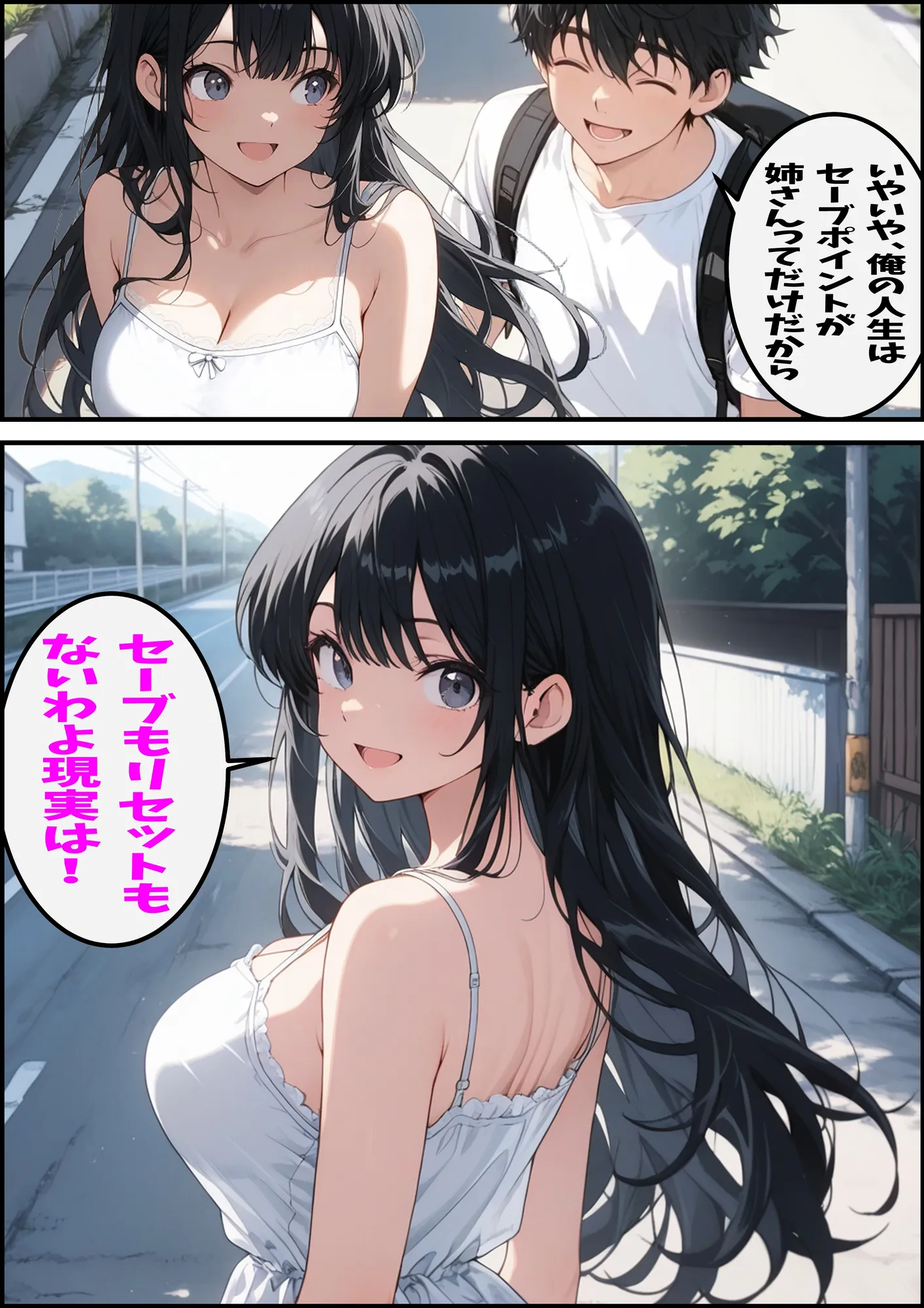 大好きな姉がチャラ男♂の前でメス♀の顔を見せている - 5ページ