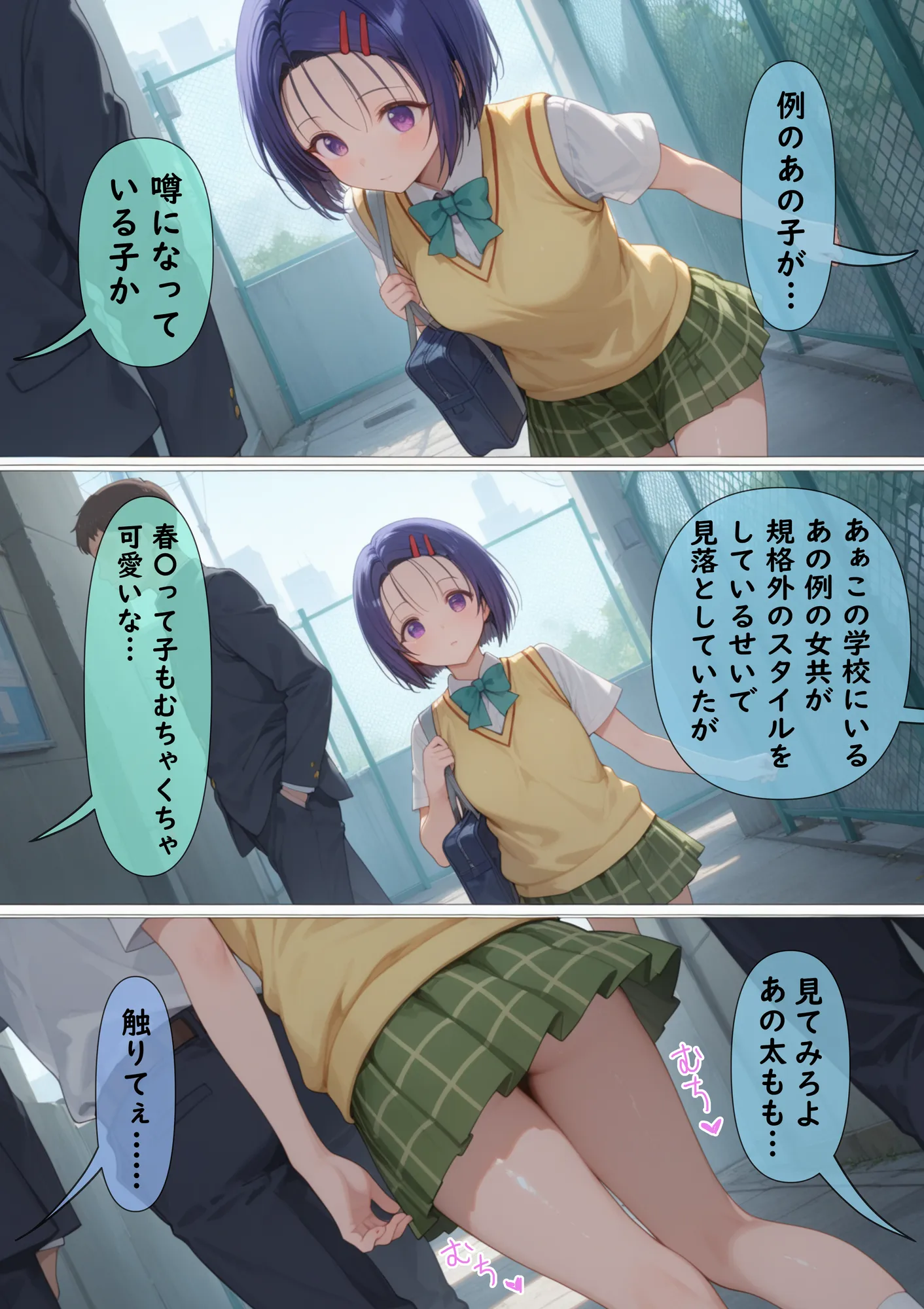 性活学園 西〇寺春奈編 クラスメイトとゼロ距離で仲良くなれました - 2ページ