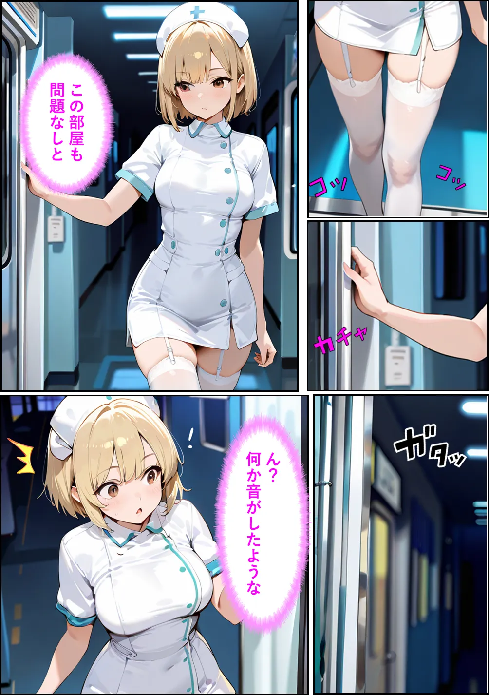 巨尻病棟〜金髪ナースの巨尻がエロすぎる件について〜 - 3ページ