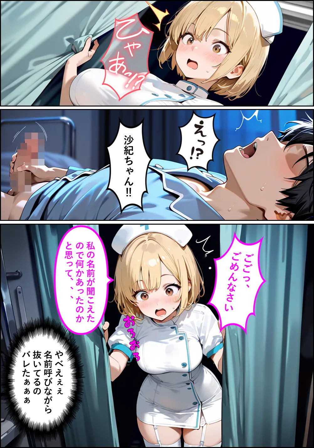 巨尻病棟〜金髪ナースの巨尻がエロすぎる件について〜 - 7ページ