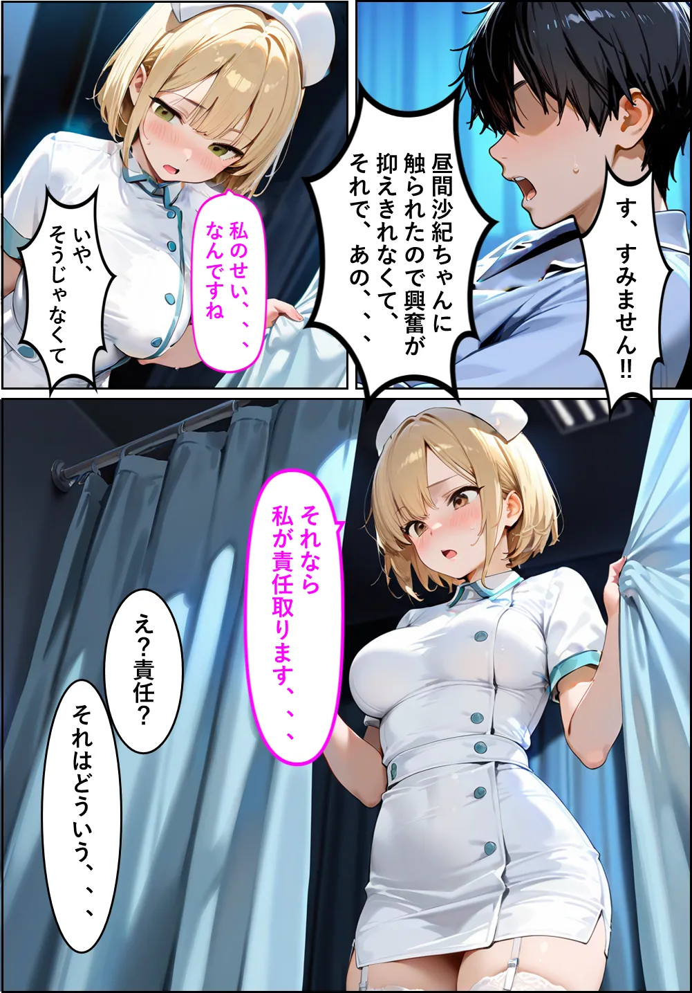 巨尻病棟〜金髪ナースの巨尻がエロすぎる件について〜 - 8ページ