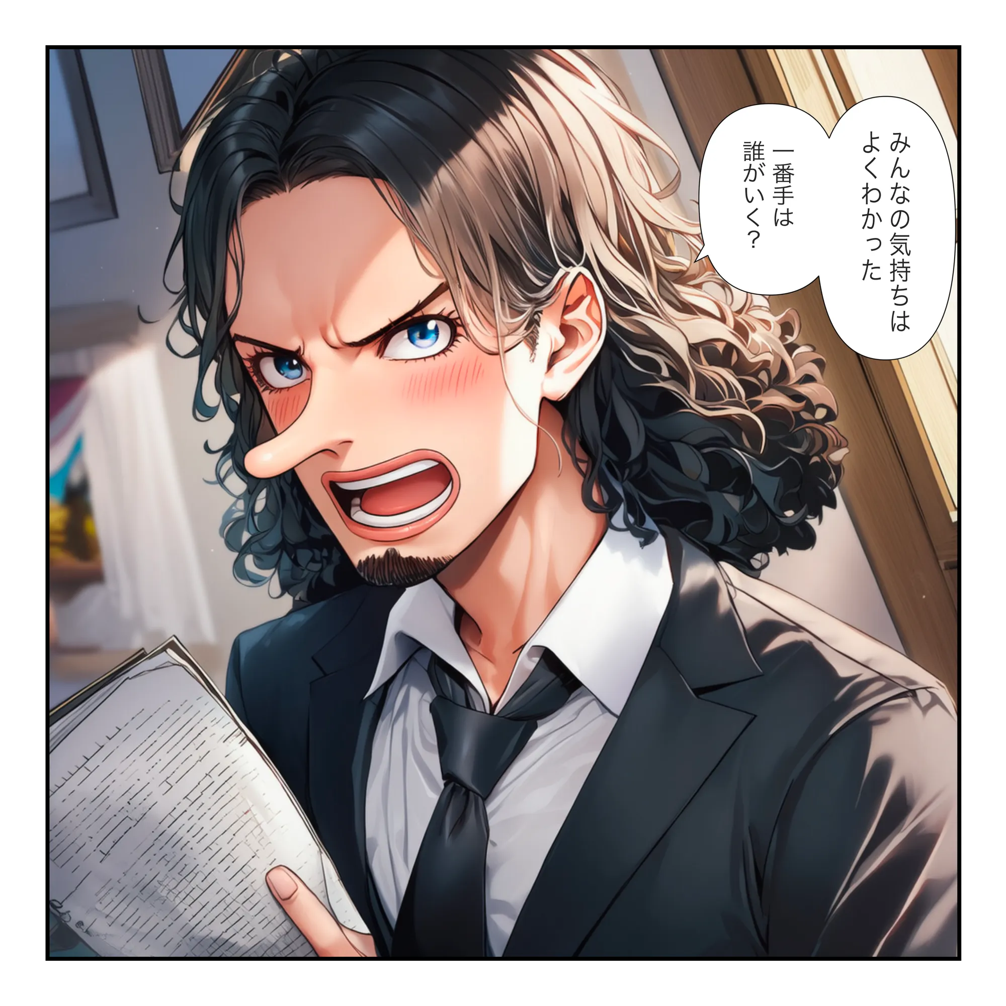 【ワンピ美女がコスプレ風俗】絶倫客と早イキ対決（ビビ・ハンコック・ロビン・ボニー・ナミ） - 7ページ