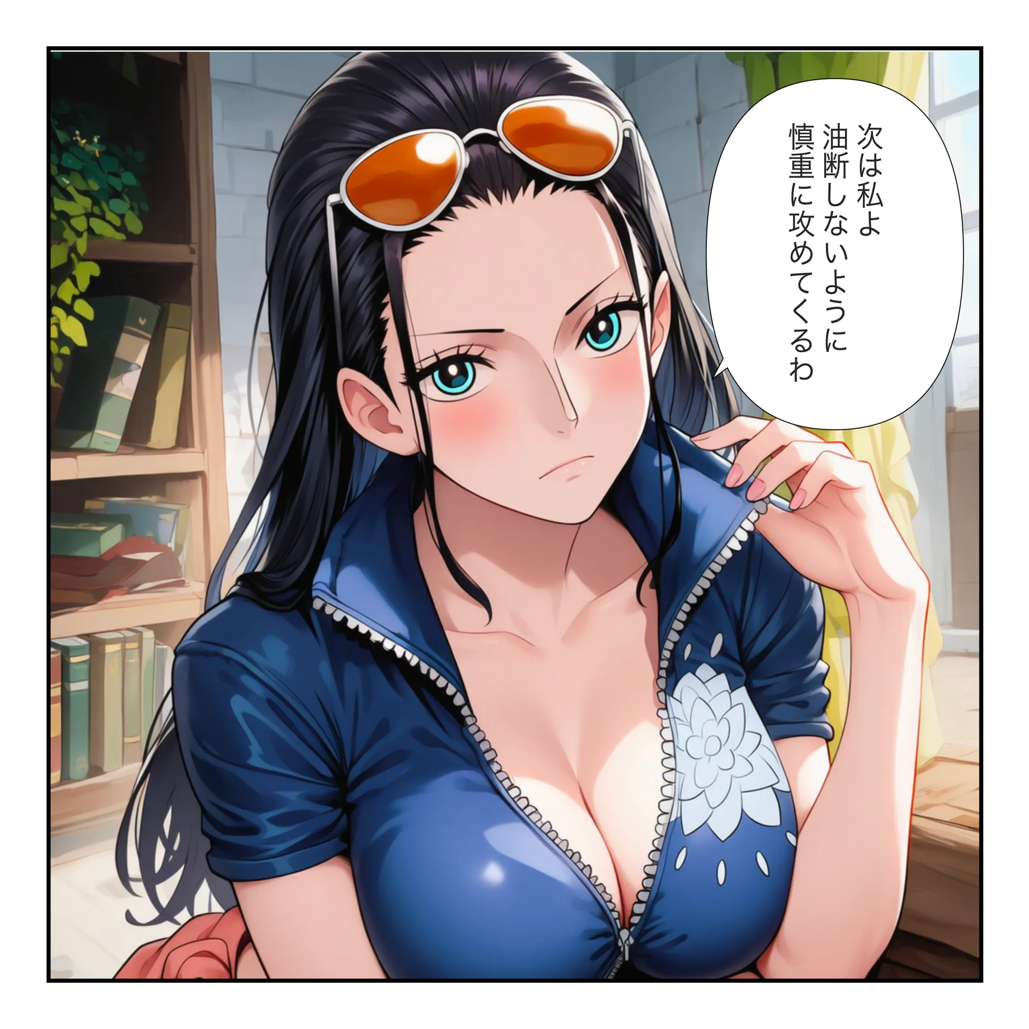 【ワンピ美女がコスプレ風俗】絶倫客と早イキ対決（ビビ・ハンコック・ロビン・ボニー・ナミ） - 28ページ