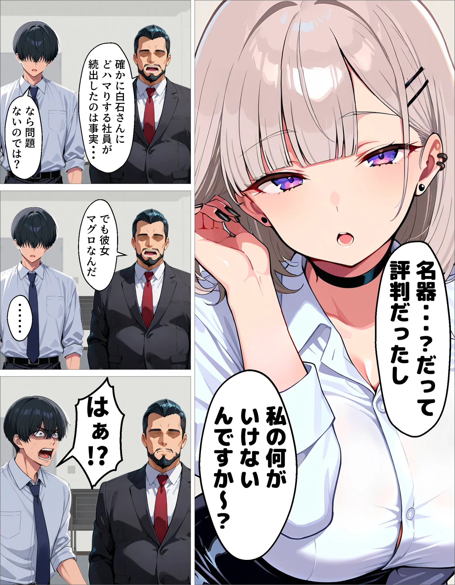 新卒のダウナーギャルが「だる…」って言いながら搾精してくれる話 - 9ページ