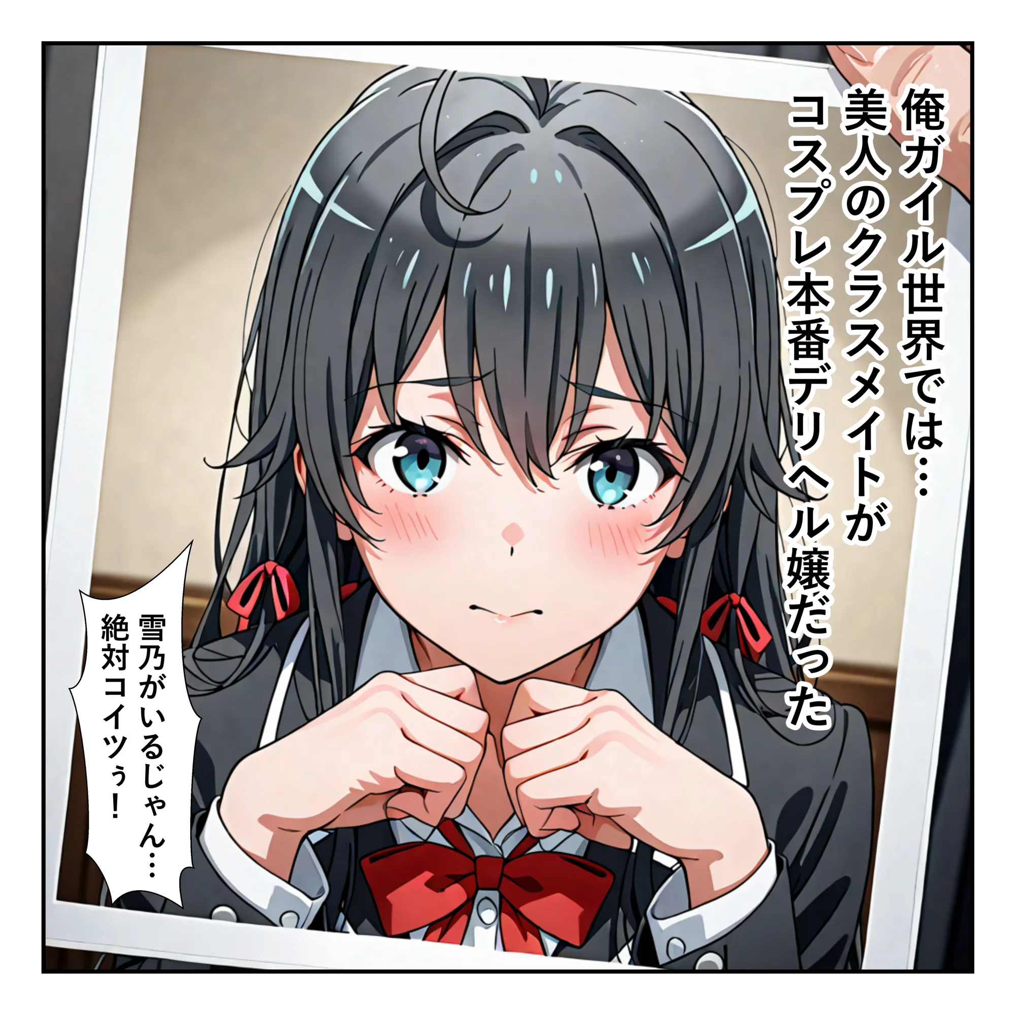 俺ガイル世界では？美人のクラスメイトがコスプレ本番デリヘル嬢だった［本編＋大量エロCG付き］ - 1ページ