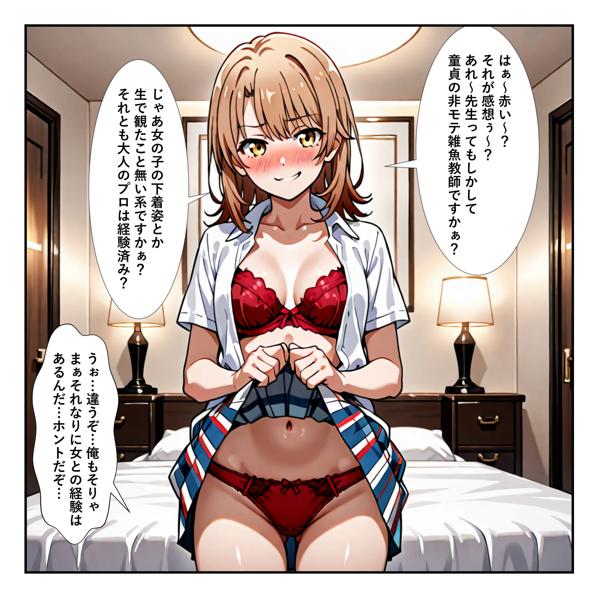 俺ガイル世界では？美人のクラスメイトがコスプレ本番デリヘル嬢だった［本編＋大量エロCG付き］ - 14ページ