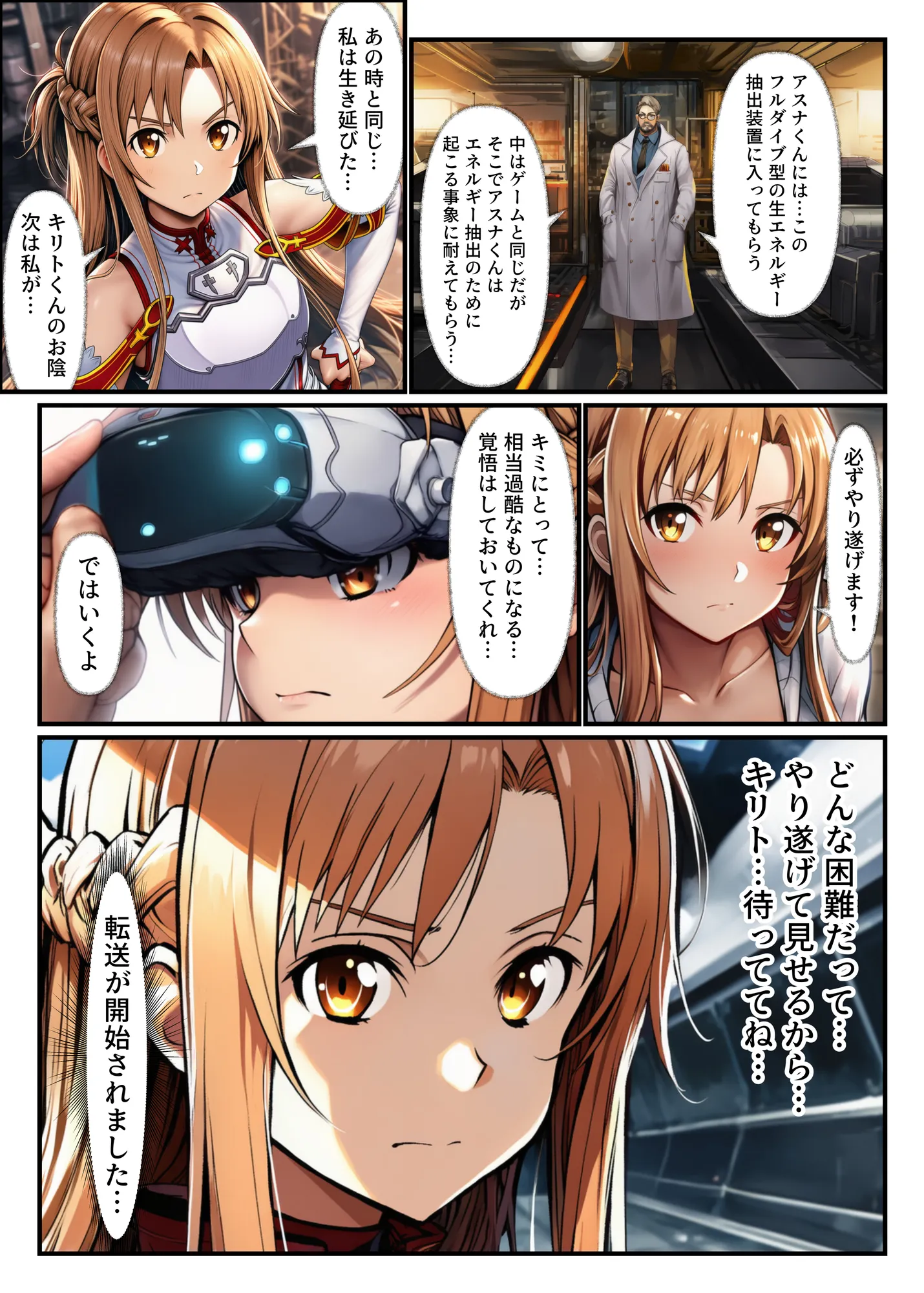 悪堕ちアスナ「イカセて搾り取る、男は黙って射精してシね」 - 3ページ