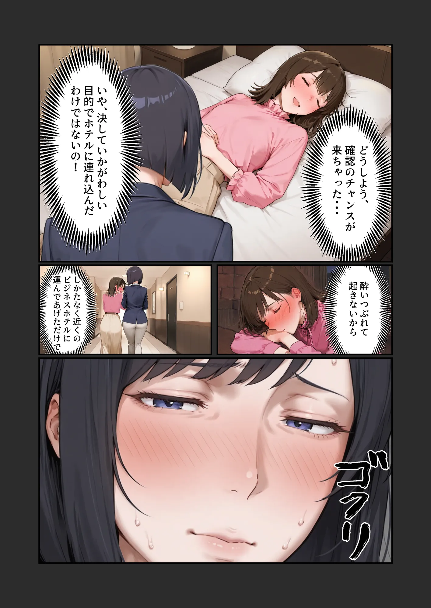 新入社員の男の娘とむっつりスケベなおとめ部長1 - 6ページ