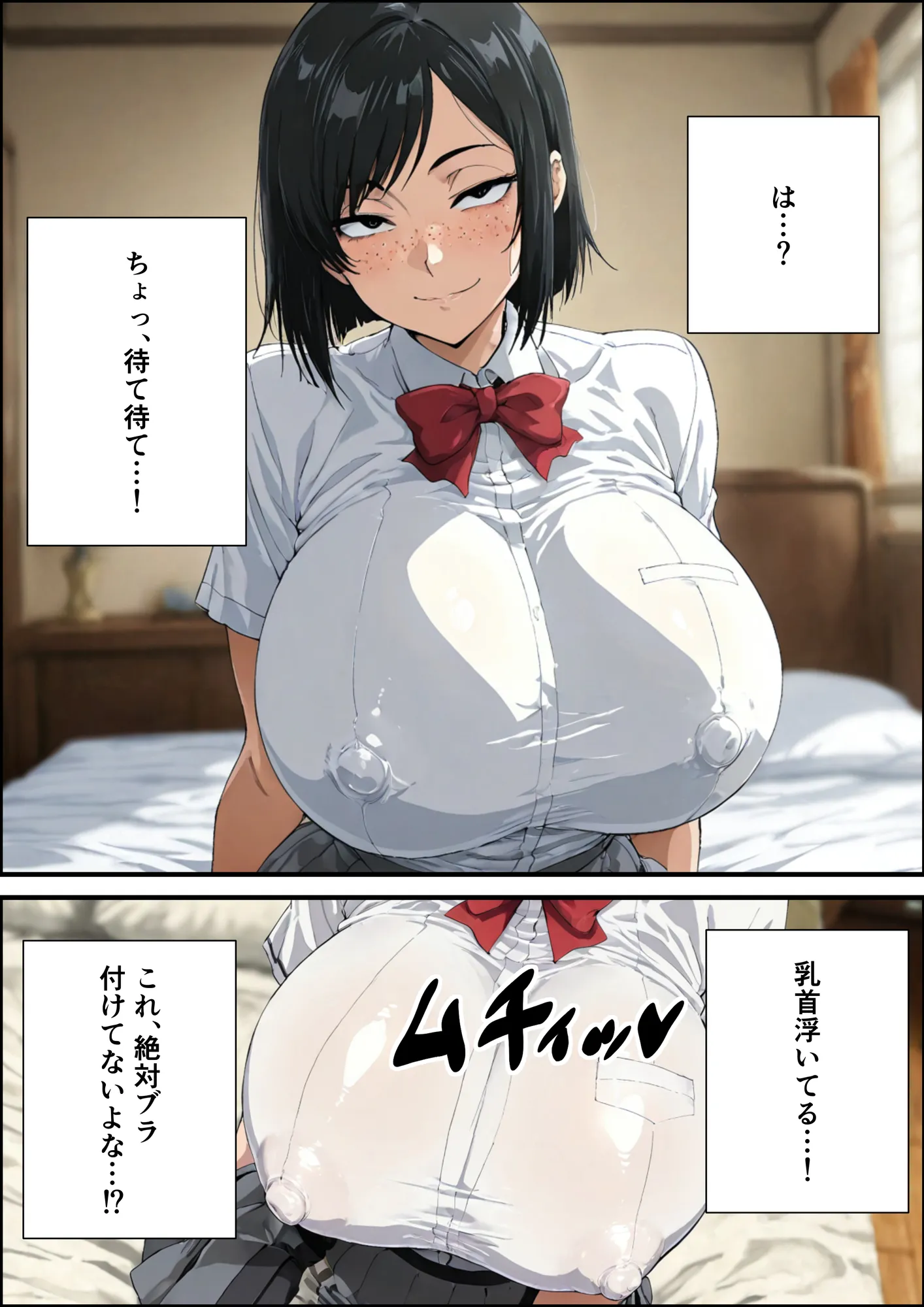 地味顔爆乳オタ友からの誘惑が止まらない - 9ページ