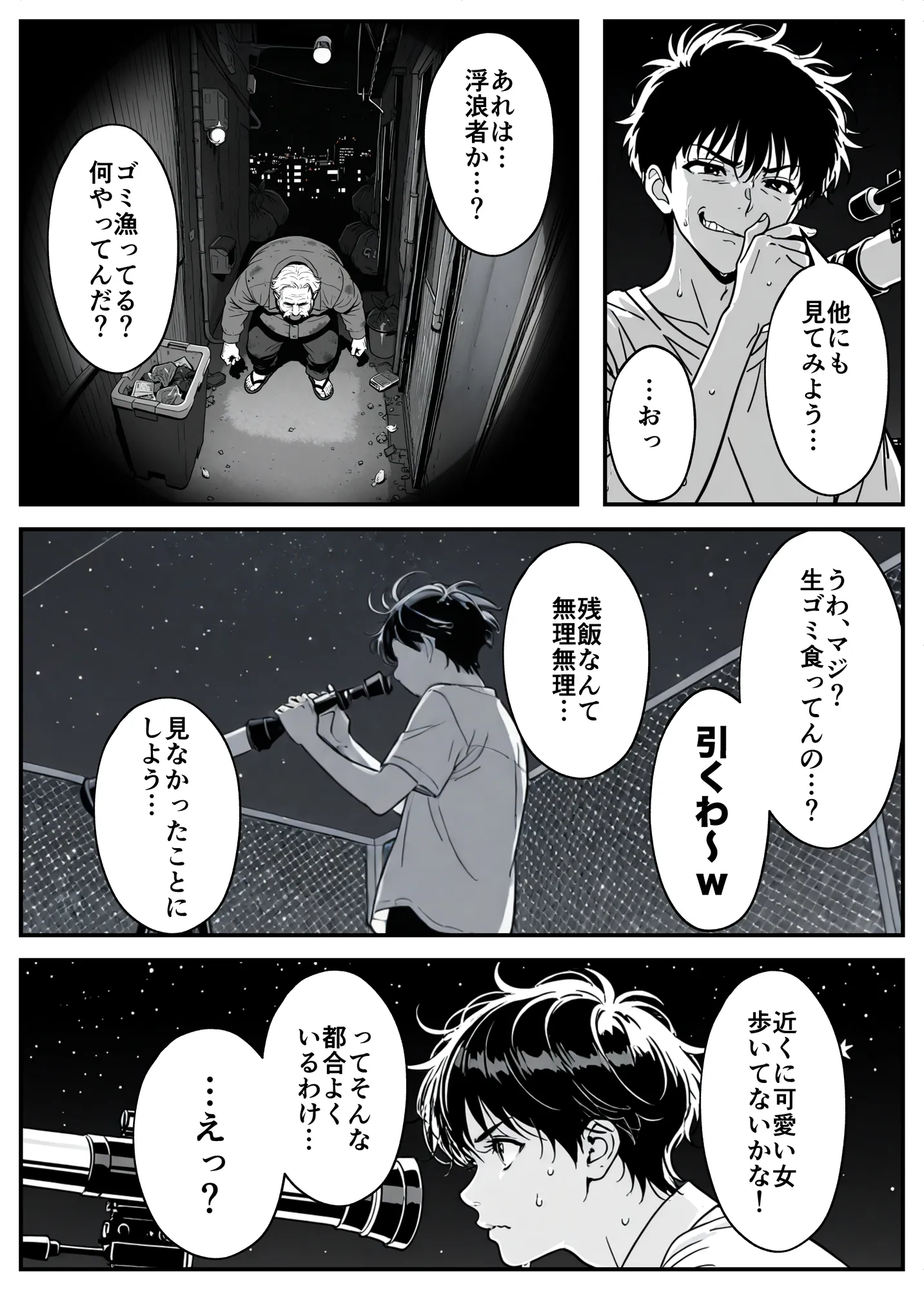 変態観測 ―覗きがバレて、変態女の性奴●にされる男の話― - 20ページ