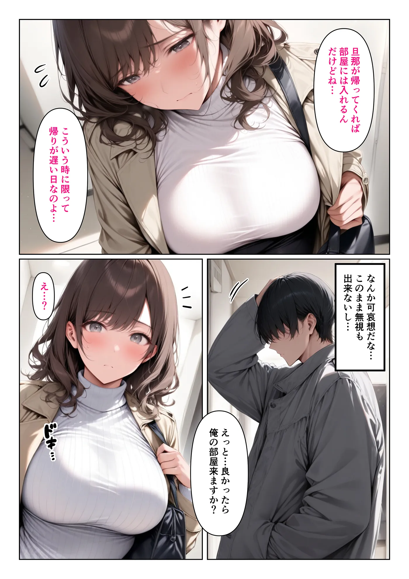 お隣の奥さんに睡眠薬を盛ってみた話 - 3ページ