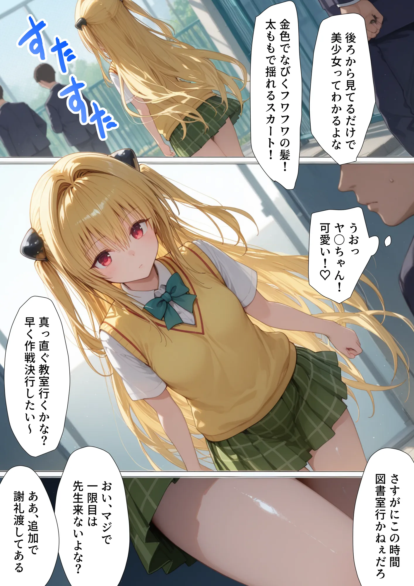 性活学園 金〇のヤミ編 クラスメイトとゼロ距離で仲良くなれました - 2ページ