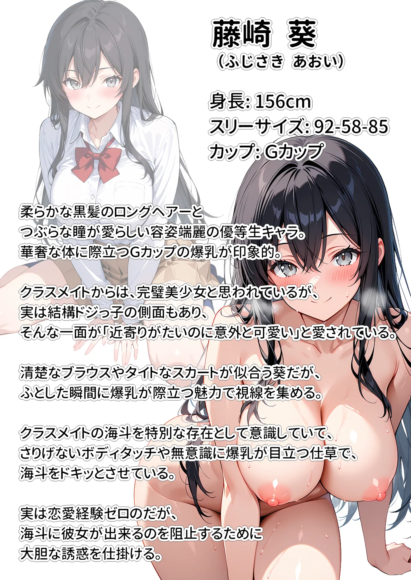 隣の席の清楚な爆乳同級生がカラダで煽って中出し懇願してくる話 - 16ページ