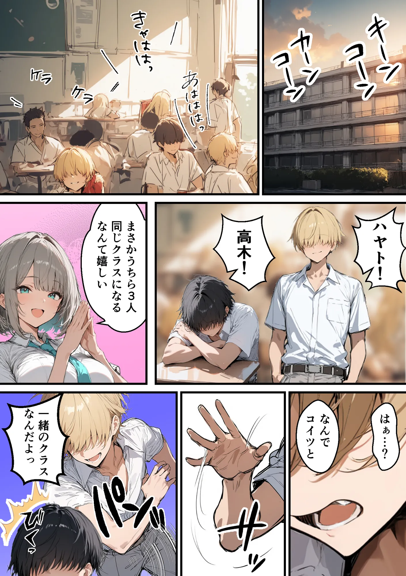 クラスで嫌いなやつの彼女をNTRしてみたら、ハメ撮り甘々えっちできちゃった話 - 11ページ