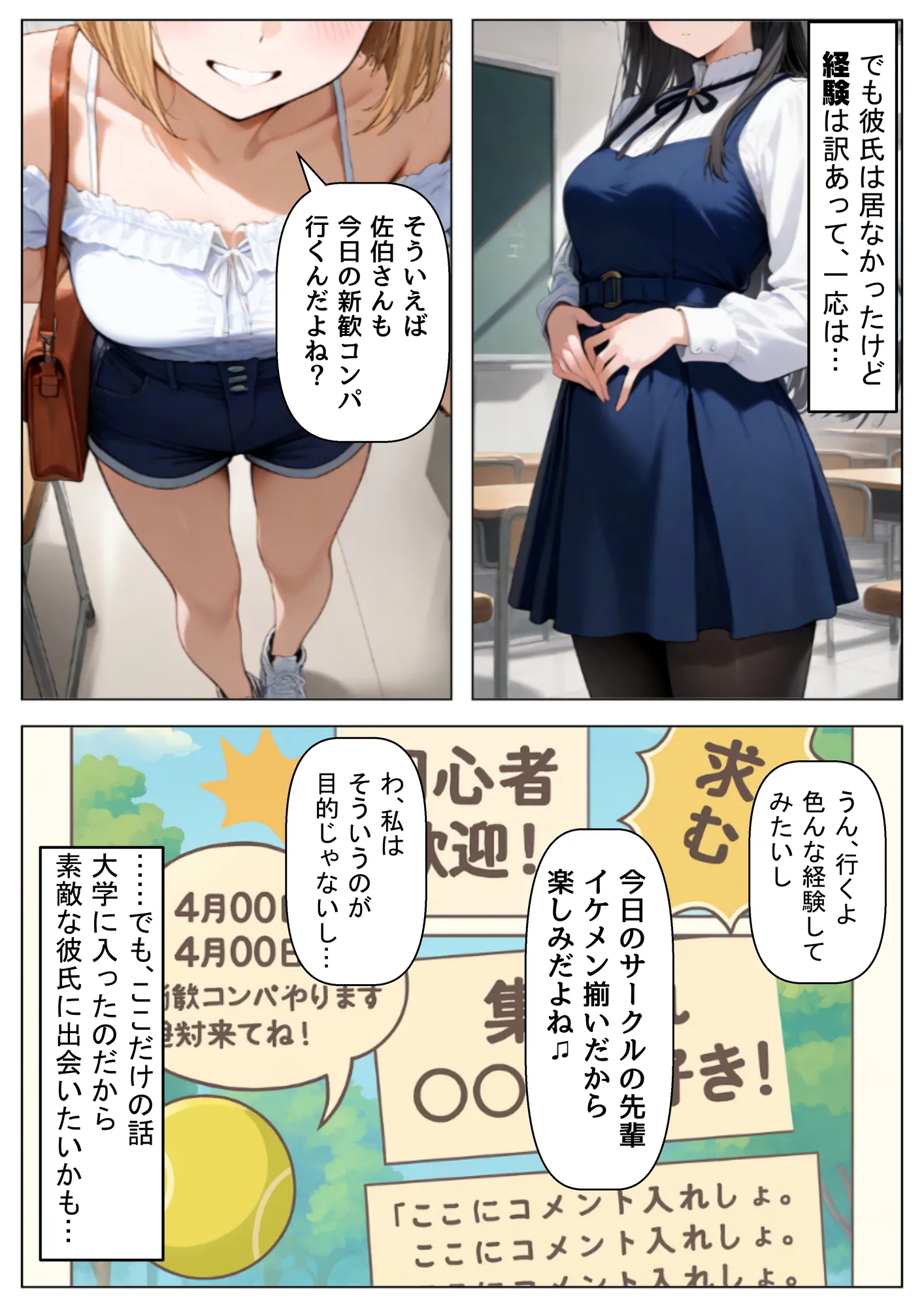 清楚系だけど毎回、酔ってお持ち帰りされる女子大生のHな話 - 3ページ