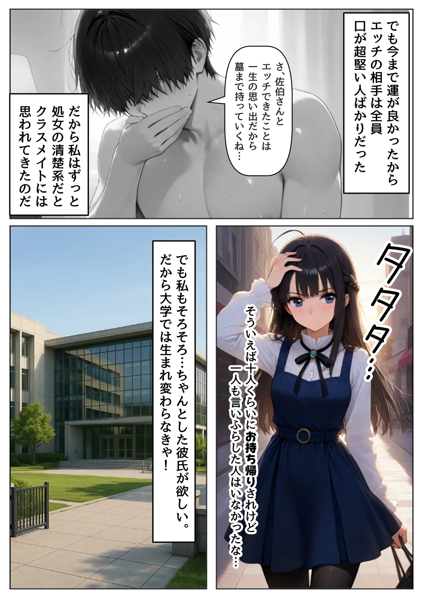 清楚系だけど毎回、酔ってお持ち帰りされる女子大生のHな話 - 12ページ