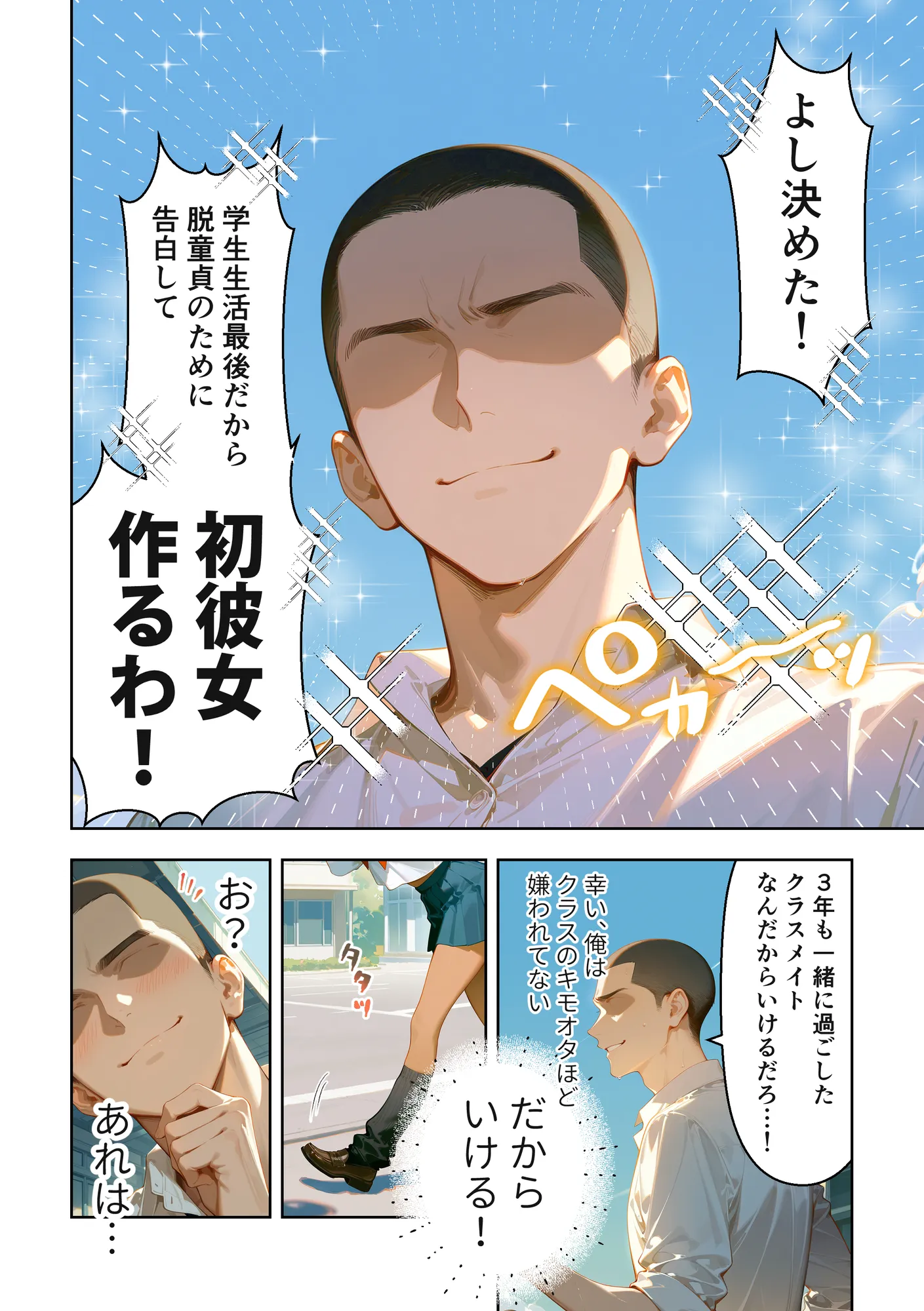 メカクレ陰キャ女子がちょろすぎたので彼女にしてみた話 - 4ページ