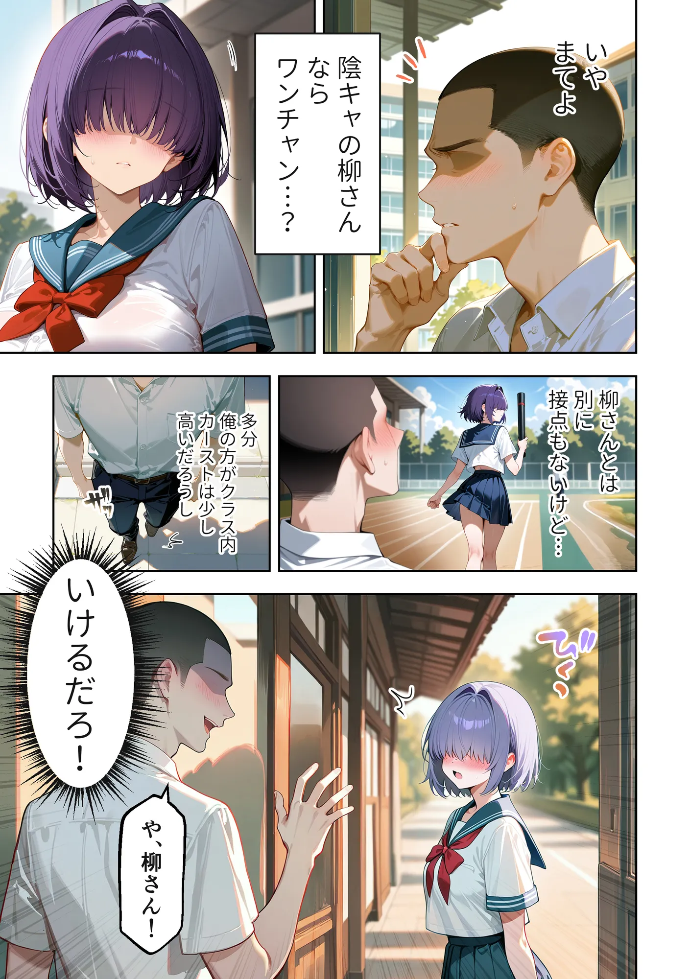 メカクレ陰キャ女子がちょろすぎたので彼女にしてみた話 - 11ページ