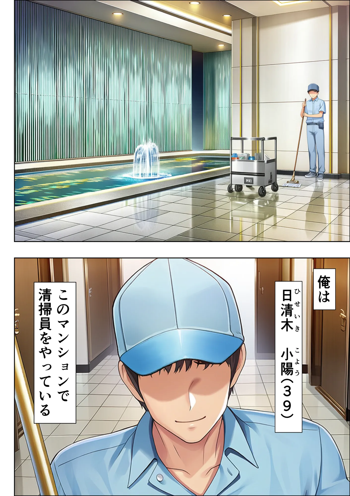 超高級マンション清掃員の俺、仕事ついでにハイスペ美人居住者たちの愚痴を聞いていたら完全合意の中出しハーレム生活を送ってしまう - 3ページ