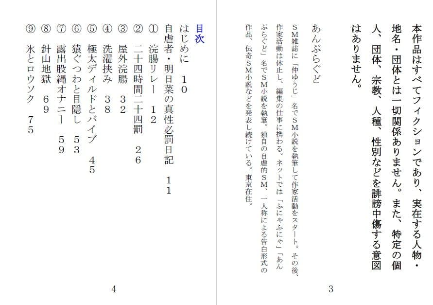 小説「堕ちる 明日菜編01」プラス サンプル画像 1