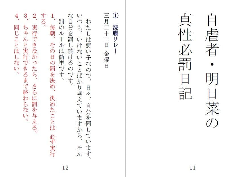 小説「堕ちる 明日菜編01」プラス サンプル画像 2