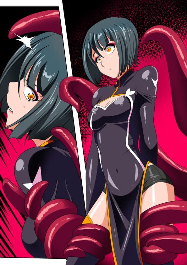 Heroine harassment 純潔の退魔師アキナ 前編 淫魔の手に堕ちる最強の乙女 サンプル画像 1