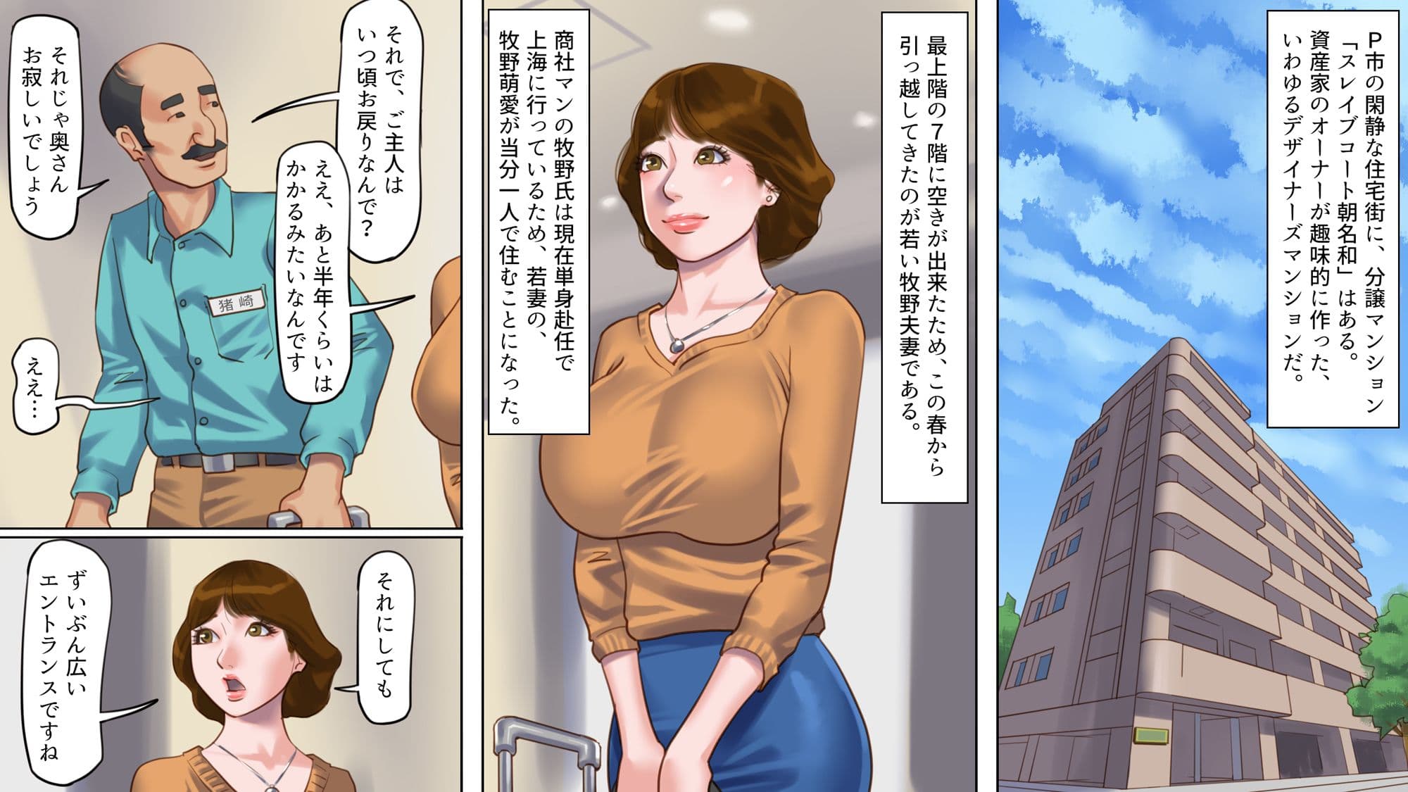 奴●飼育マンション1・若妻啼泣調教編 サンプル画像 1