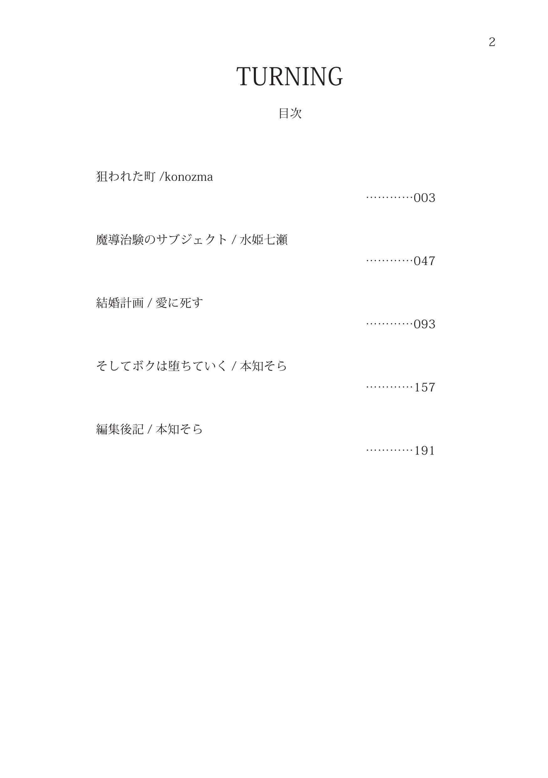 TURNING サンプル画像 1