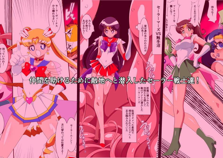 セーラー戦士の苦難 サンプル画像 1
