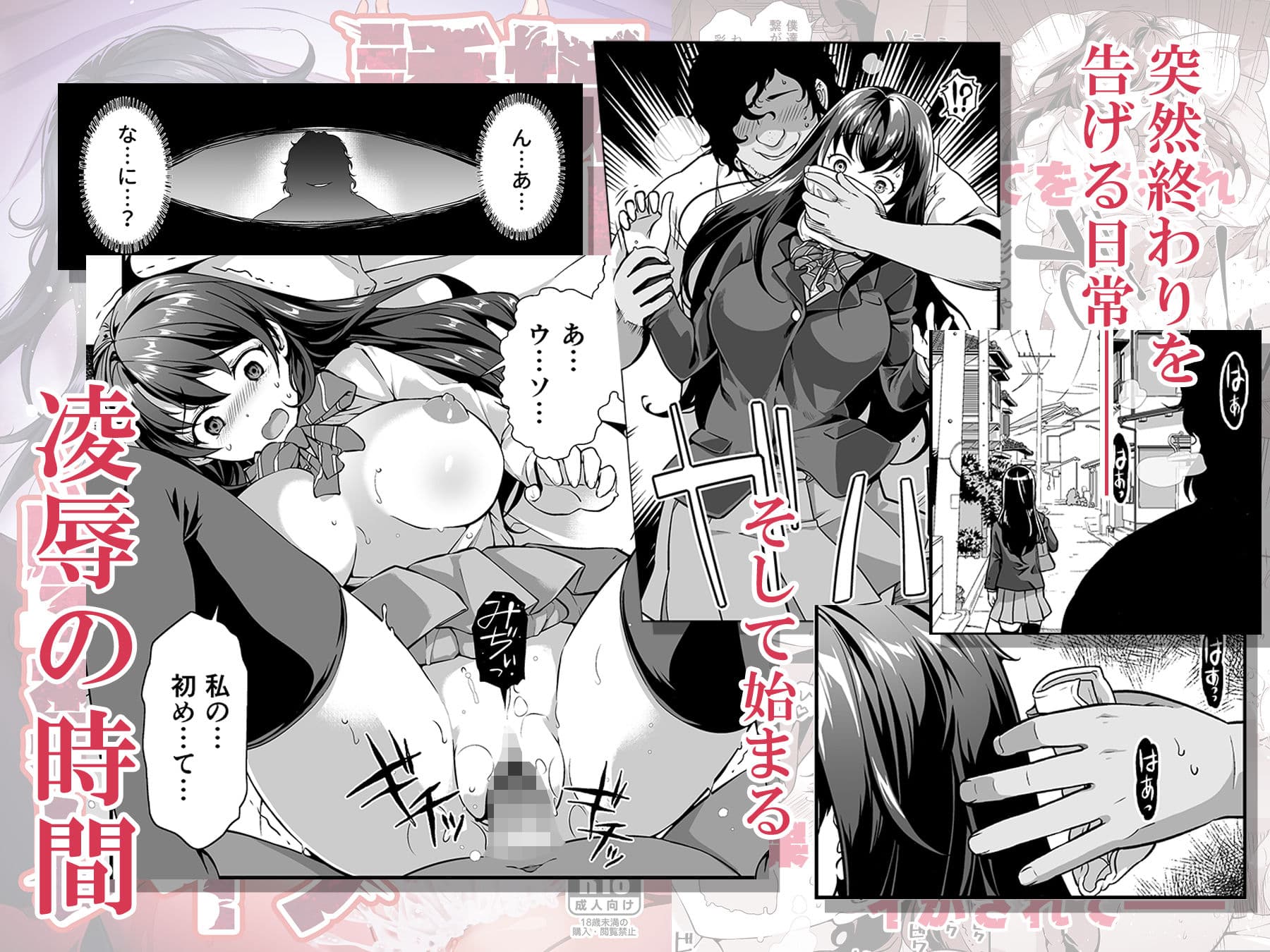 誘拐された女子校生〜繰り返される種付けと強●絶頂〜 サンプル画像 4