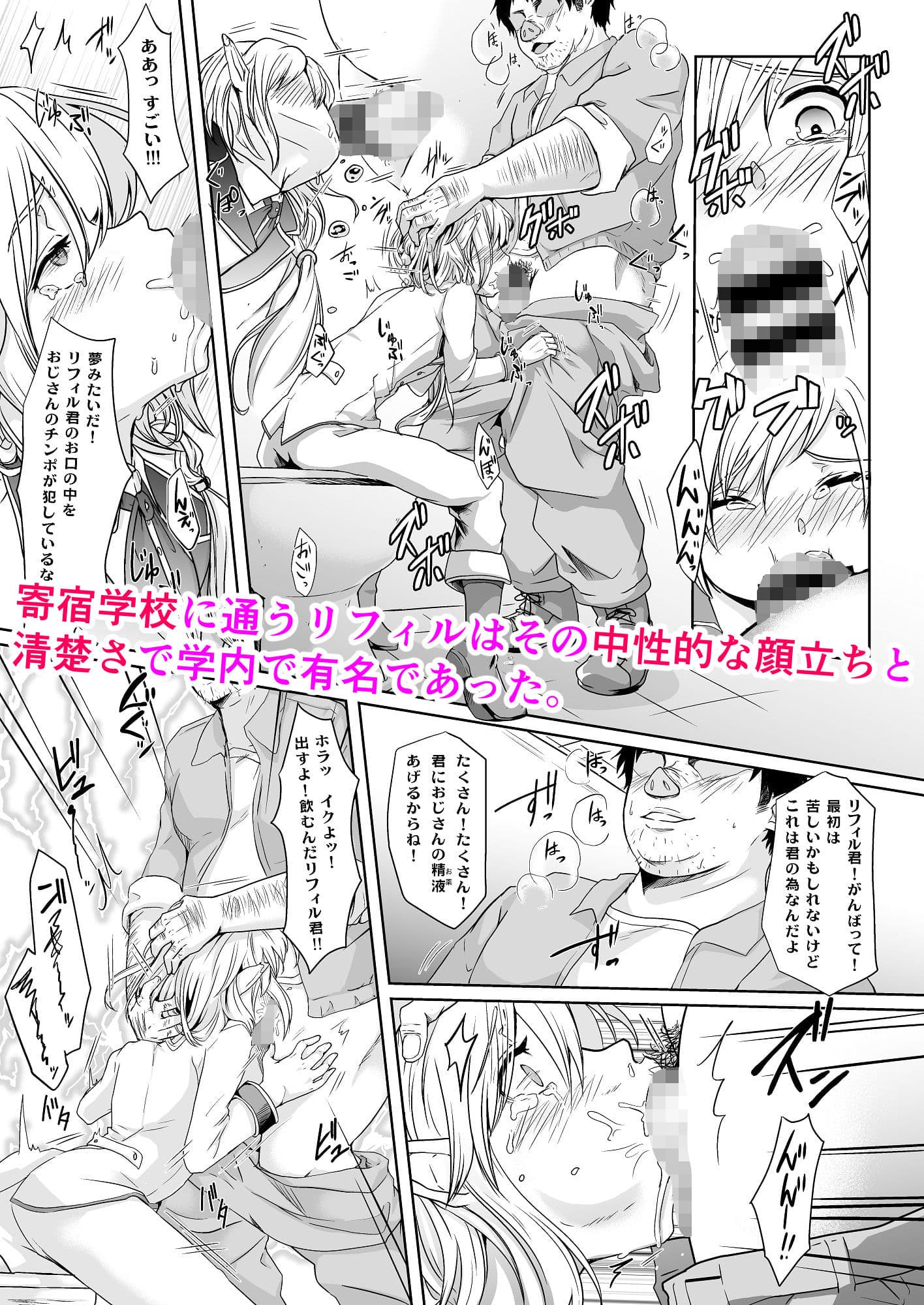 憧れのエルフ少年が弱っていたので治療ついでにメス堕ちさせたい サンプル画像 1