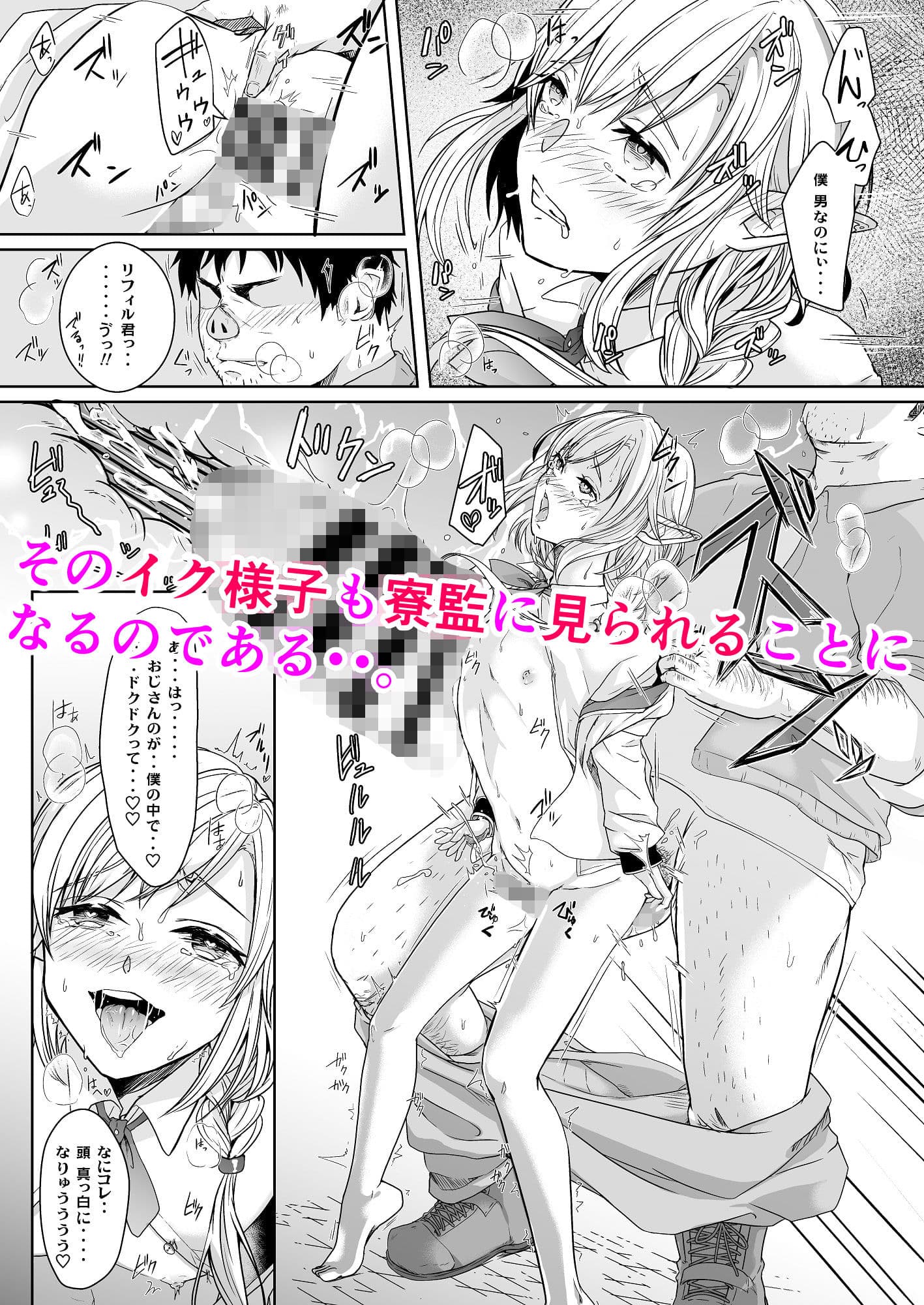 憧れのエルフ少年が弱っていたので治療ついでにメス堕ちさせたい サンプル画像 4