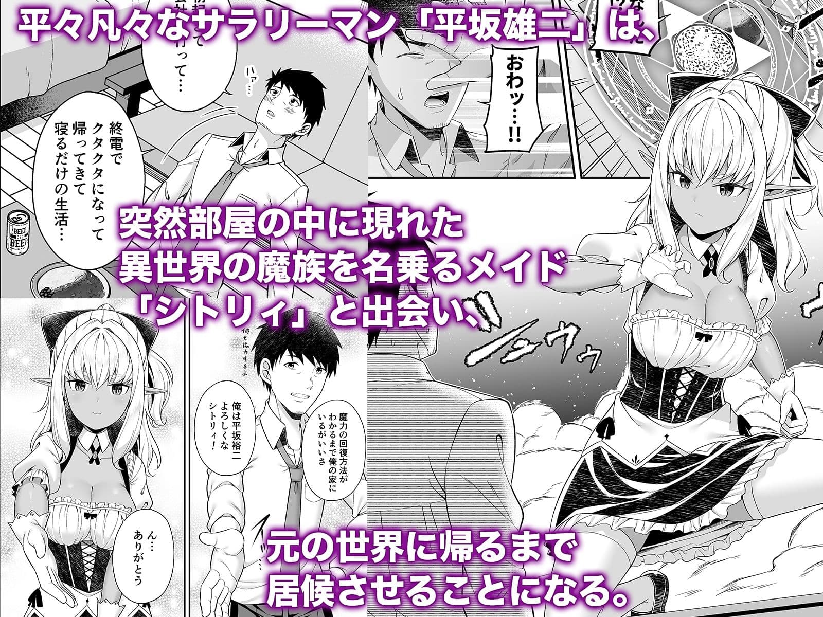 異世界メイドと1Rの主 サンプル画像 1