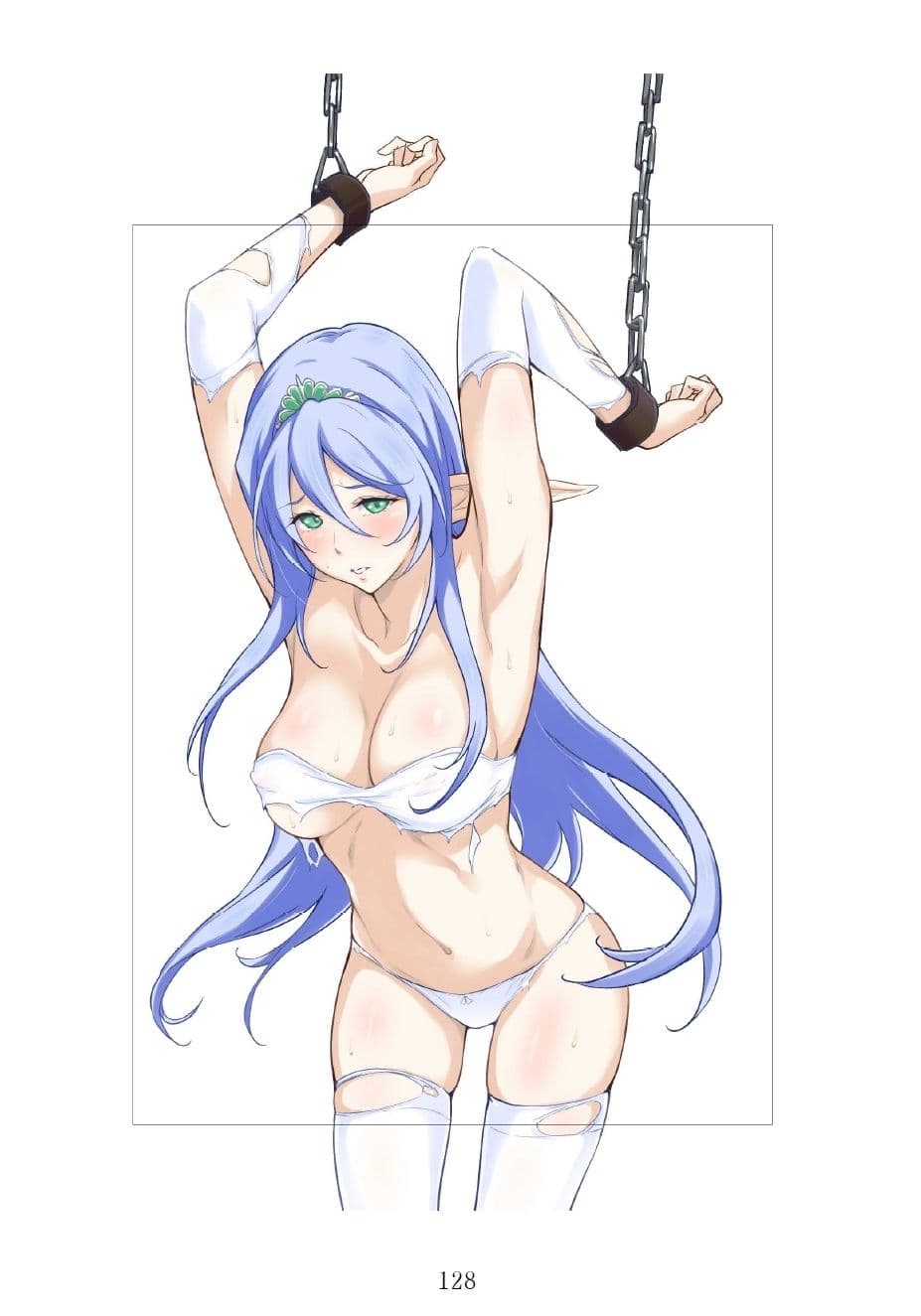 アイシャ&マリナ 背徳のエルフ母娘 サンプル画像 8