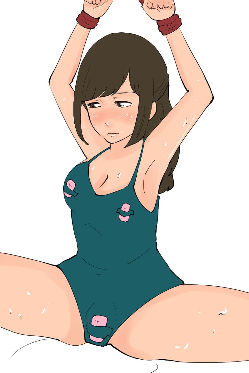 拘束・監禁された女の子が鞭とローターで調教された話 サンプル画像 2