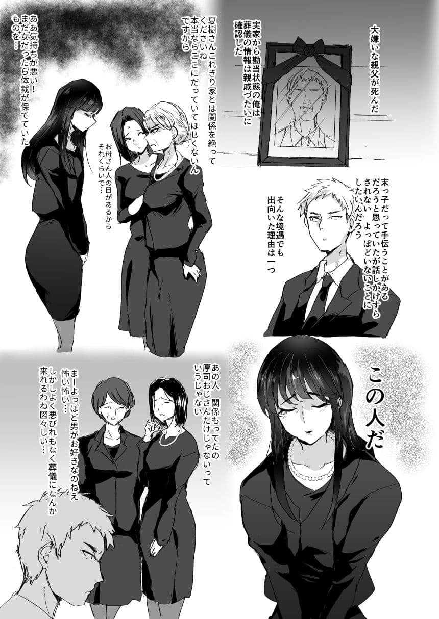 親父の愛人のエロババア♂を犯る!! サンプル画像 1