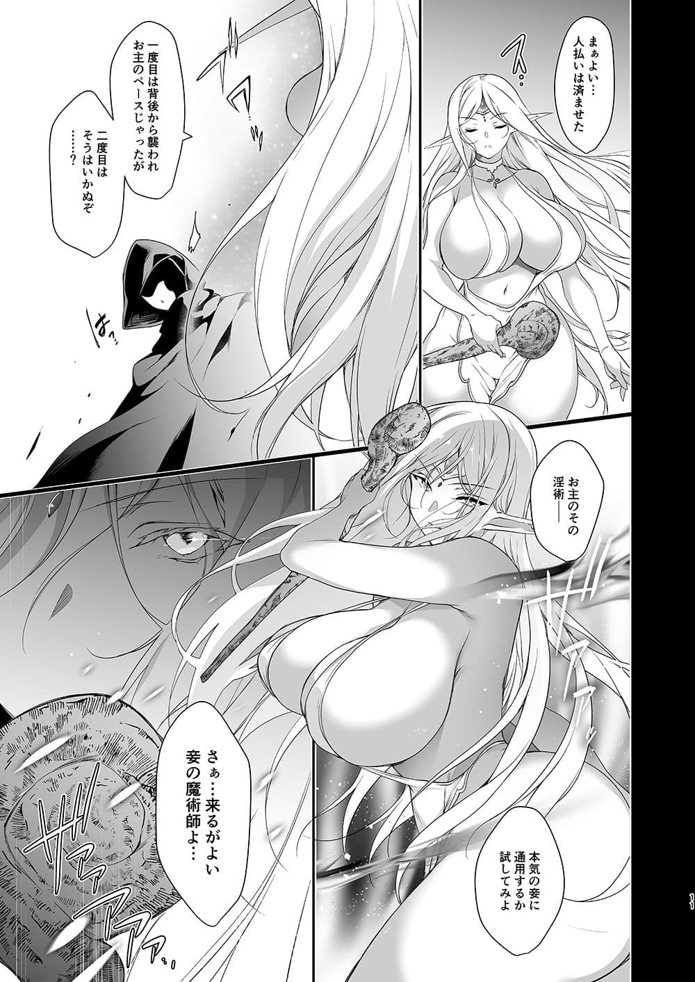 エルフに淫紋を付ける本Level:4 サンプル画像 1