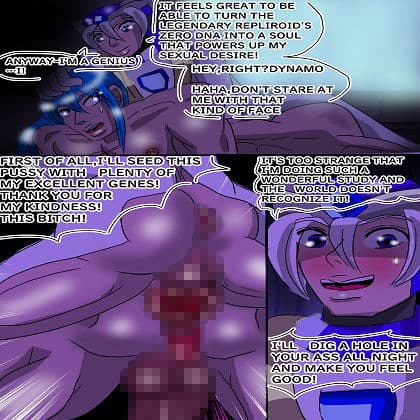 Nightmares and pleasure Part 1 Megaman X heel-to-heel sex サンプル画像 10