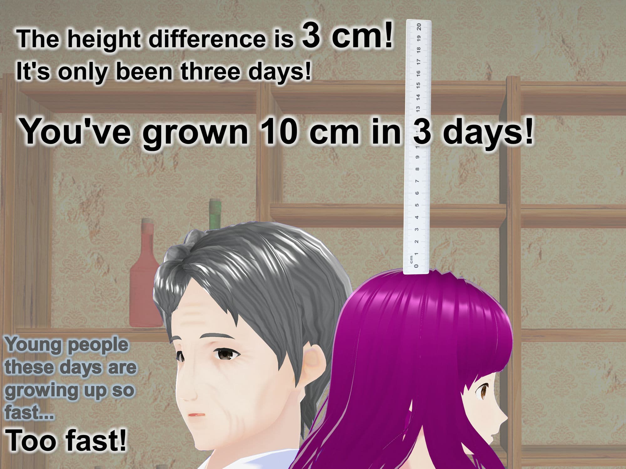 Outgrowing only girls, Overtake boys, Growth sound in the cafe サンプル画像 2