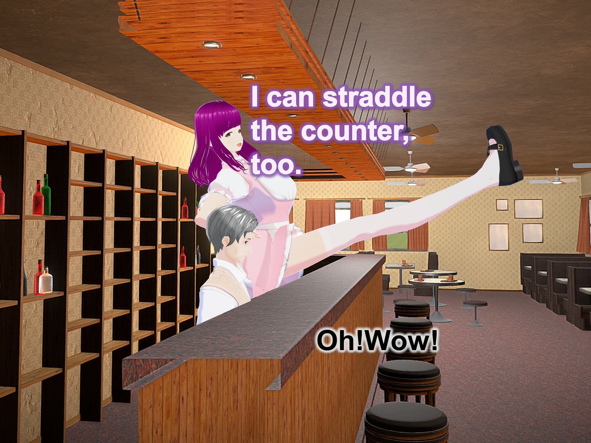 Outgrowing only girls, Overtake boys, Growth sound in the cafe サンプル画像 4